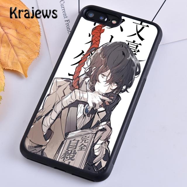 Krajews Dazai Osamu Bungou Stray Dogs Phone Case Cover For iPhone 14 5 6s 7 8 Plus X XR XS 11 12 13 Pro Max Samsung S21 S22ultra