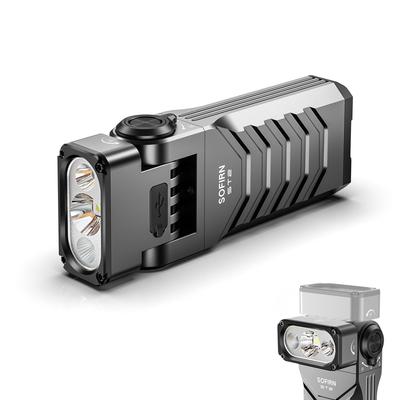 Sofirn ST2 LED Powerful 3000 Multifunctional Handheld Light UV Red Up To 430mAh Battery Stepless Magnetic Tail Work Automotive Outage Emergency Use