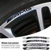 4 Pièces Autocollants Décoratifs pour Jantes de Roue de Voiture en Aluminium Pour Mercedes Benz AMG W223 W213 W206 W464 W247 W167 W166 W222 W205 W204