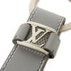 Used 12564 Porte-Clés Dragonne M64182 7950 LV logo embossed bag charm in excellent condition Damier Infini Arctic