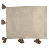 Honeycomb Blanket 120X150 Cm Made Of Polyester Beige