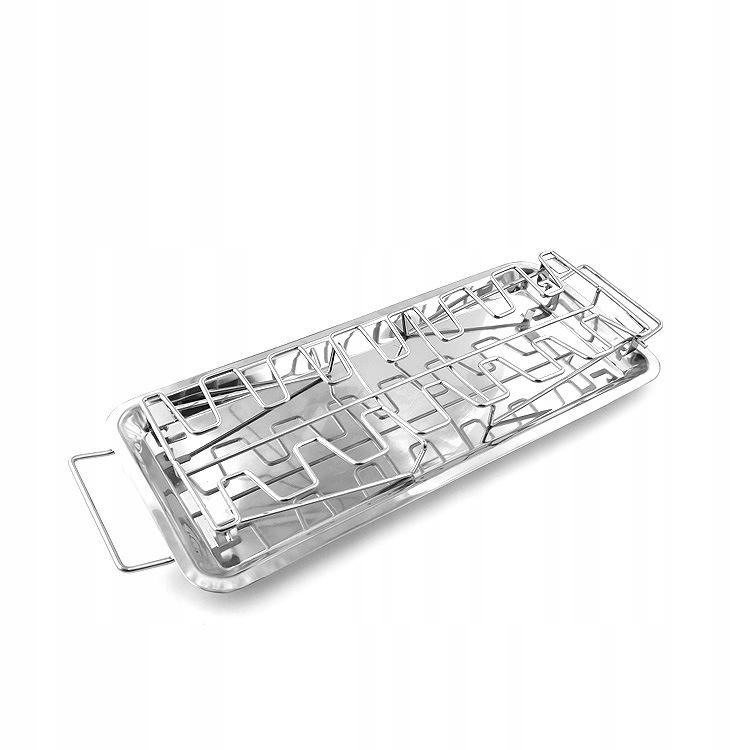 Chicken Rack Meat Ribs Grill Bbq Grill Roasting Grid
