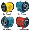 Speaker for Dewalt/Makita/Milwaukee/Bosch 18-20V Battery Bluetooth-compatible Outdoors Player Loudspeaker (No Battery)