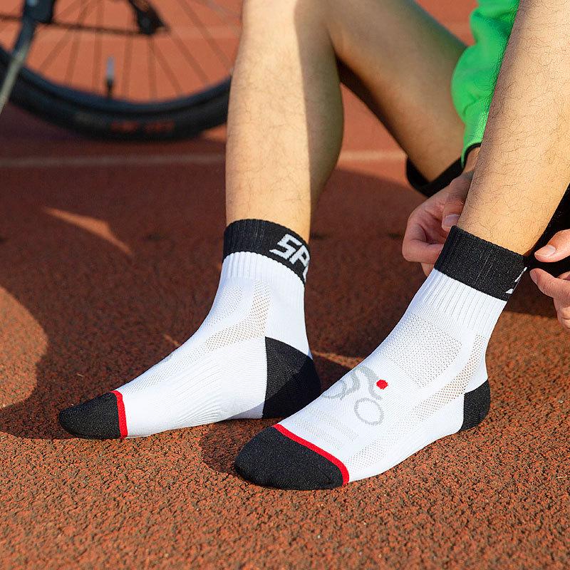 Professional Men and Women Bicycle Socks Outdoor Activity Sport Bicycle Fitness Marathon Running Sock Athletic Breathable Short Ankle Socks