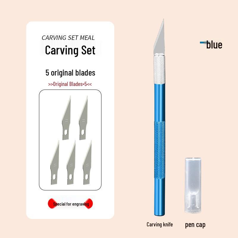 Aluminum Alloy Carving Knife Set for Model Making & Mobile Film