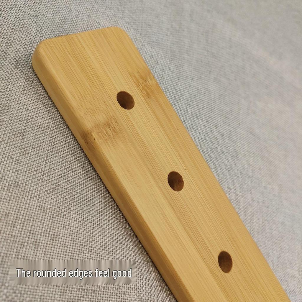 Bamboo 5-Hole Light Paddle Training Tool - Erotic Spanking Aid
