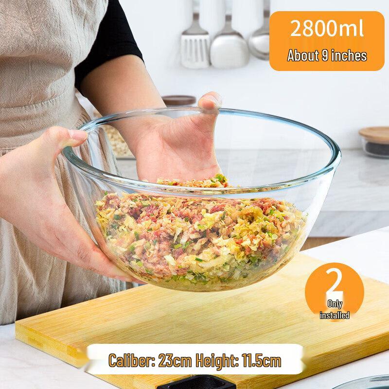 ZISIZ High-Temperature Glass Bowl