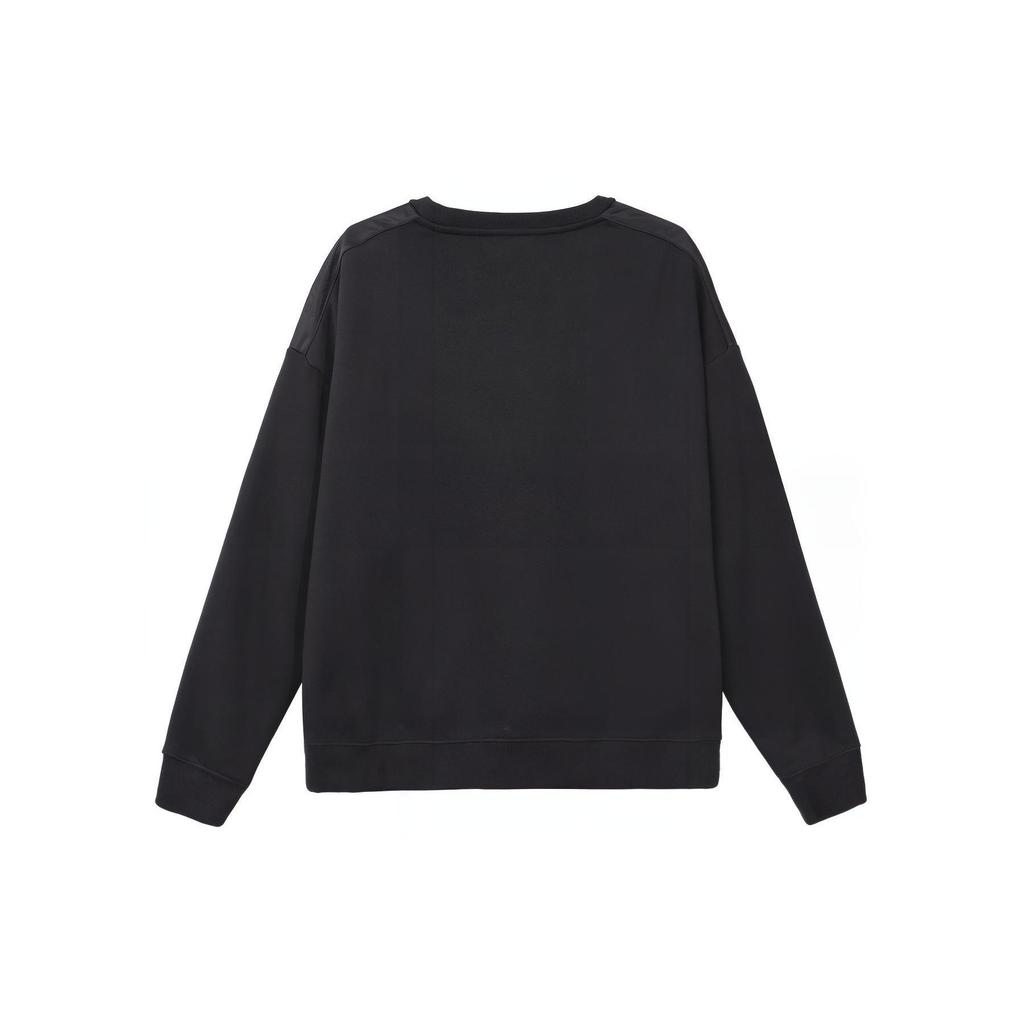 Jordan Remastered Print Fleece Crewneck Sweatshirt Men Tops Black CT6283-010