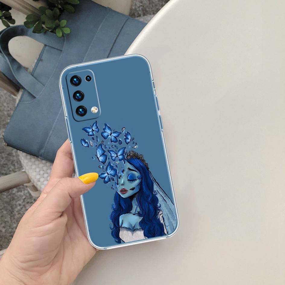 

BF21 C-Corpses Cartoon B-Brides Phone Case for Motorola Moto G7 G8 G9 G84 G85 G73 G24 G15 Z2 Play Power Plus Motorola Moto G15