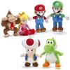 Jouet Peluche - PLAY BY PLAY - Super Mario - Luigi - 20 cm - Écologique et Doux