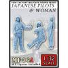 Tori Factory 1/32 Military Miniature Figure Series WWII Japanese Navy Pilot and Woman Seeing Off Resin Kit MF-36A