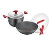 Supor Red Dot Star Stone Antihaft-Kochgeschirr-Set, 2-teilig