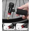 Bicycle Co2 Inflator Head With Pressure Gauge For Mountain Road Bike Repair Tools