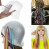 silicone hair colour highlighting dyeing cap amp; streaking hook frosting tip tool