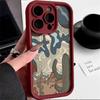 Personalized retro desert for iPhone15Pro mobile phone case 14plus Apple 13 Pro creative 12 soft x/xs