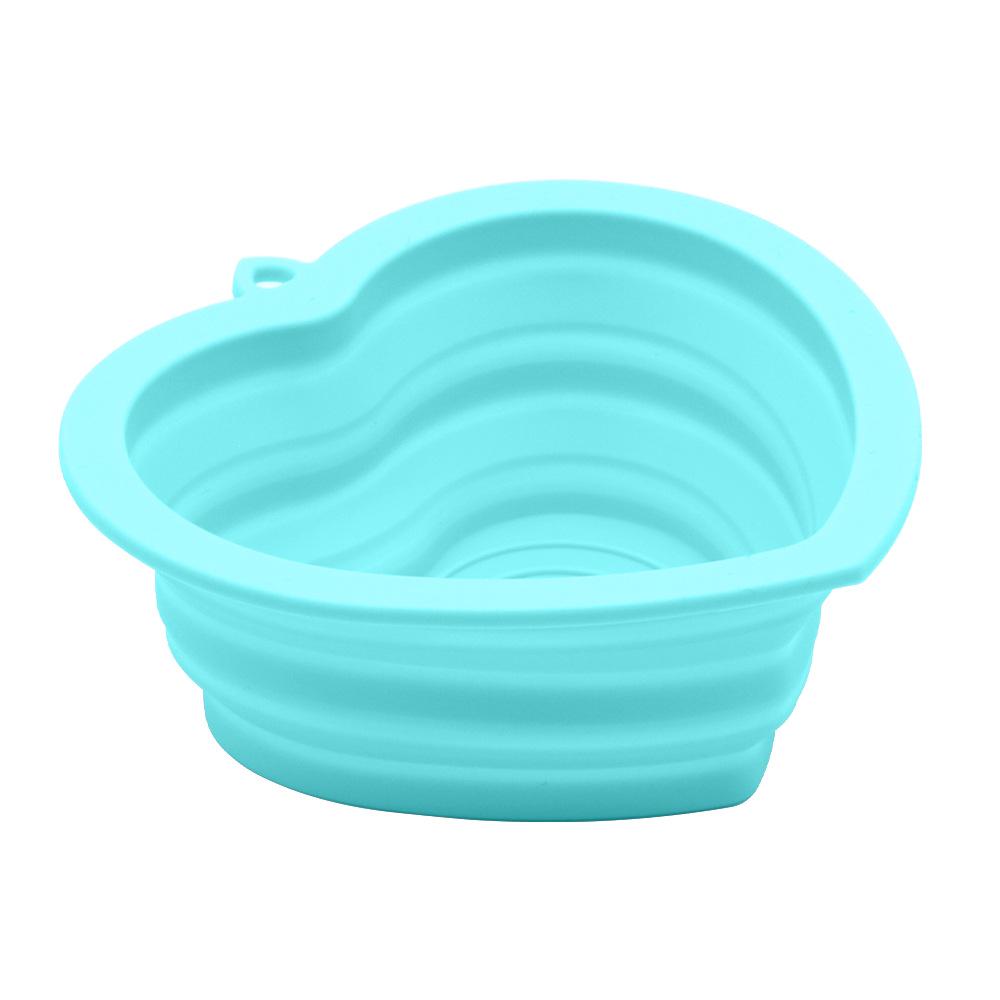 Portable Silicone Pet Travel Bowl - Foldable Dog & Cat Food/Water Dish