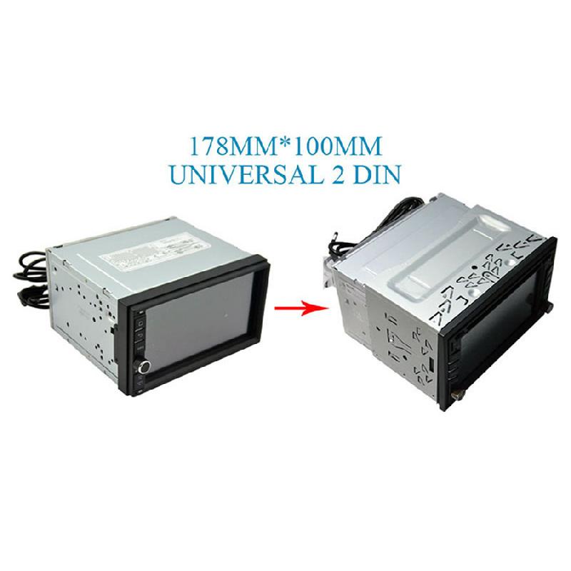 2Din Car Stereo Panel for Car Radio DVD Player Mounting Frame Install Dash Bezel