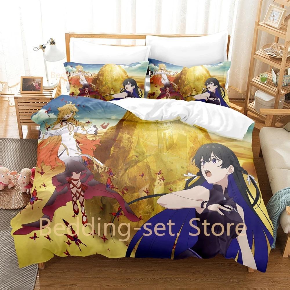 Unnamed Memory Bedding Set Single Twin Full Queen King Size Bed Set Adult Kid Bedroom Duvetcover Sets 3D Anime Bed Sheet Set