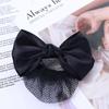 Headwear Hair Clip Women Spring Clips Korean Bun Snood Hairgrips Cover Net Ponytail Clip