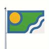 1pc Multi-Size Optional Peoria County Illinois Garden Flag, UV Fading Resistant Garden Banner, Suitable for Terrace House Outdoor, Outdoor Decoration,