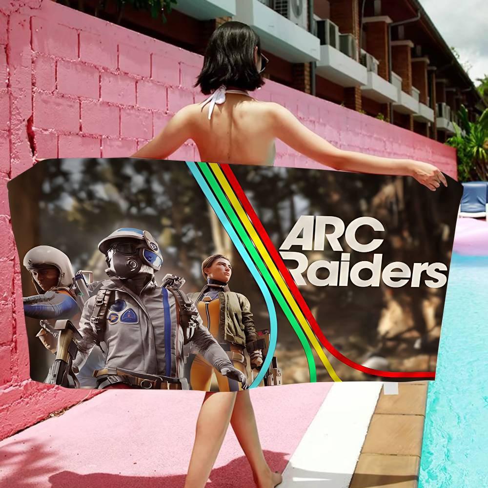 Game A-ARC R-Raiders Microfiber Printed Beach Towel Mountain Climbing Yoga Beach Swimming Running Absorbent Soft Towel
