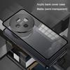 Elastic Snap Magnetic Metal Bumper Frame Case for Vivo Y300 Pro 5G 6.77" Clear Frosted PC Camera Lens Protector Back Cover