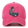 New  Skull Print Baseball Cap For Halloween Party Decoration Hat, Breathable, Comfortable And Adjustable