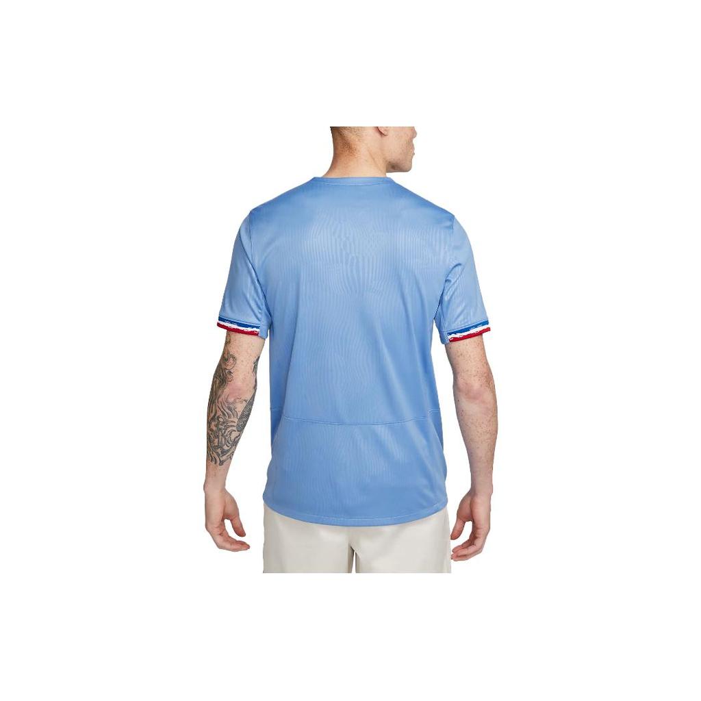 New Nike T Shirts Men Sky Blue DR3962-450