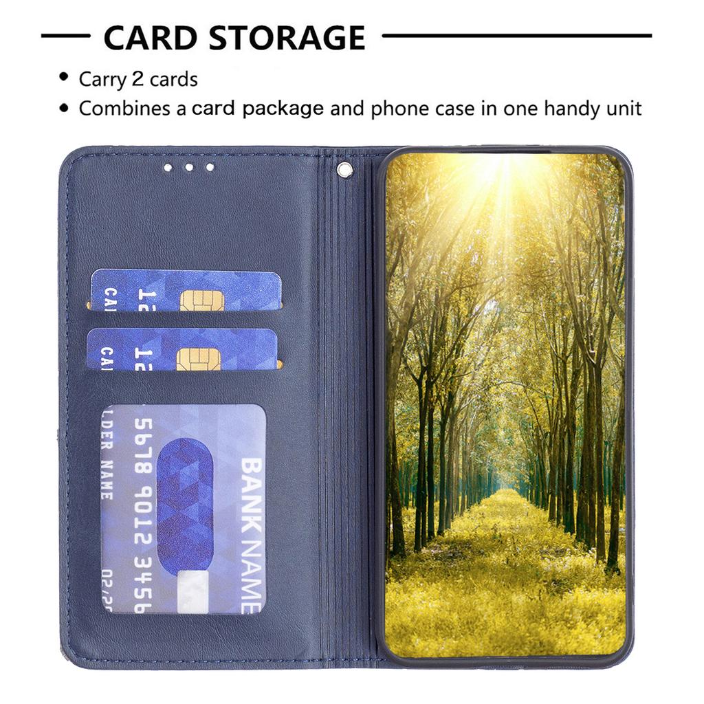 For Honor X50i 5G/90 Lite 5G Stand Cover PU Leather Phone Case Imprinted Anti-Scratch Card Slots Cell Phone Shell