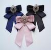 Elegant Palace Style Satin Bow Tie With Sparkling Galaxy Design For Formal Events