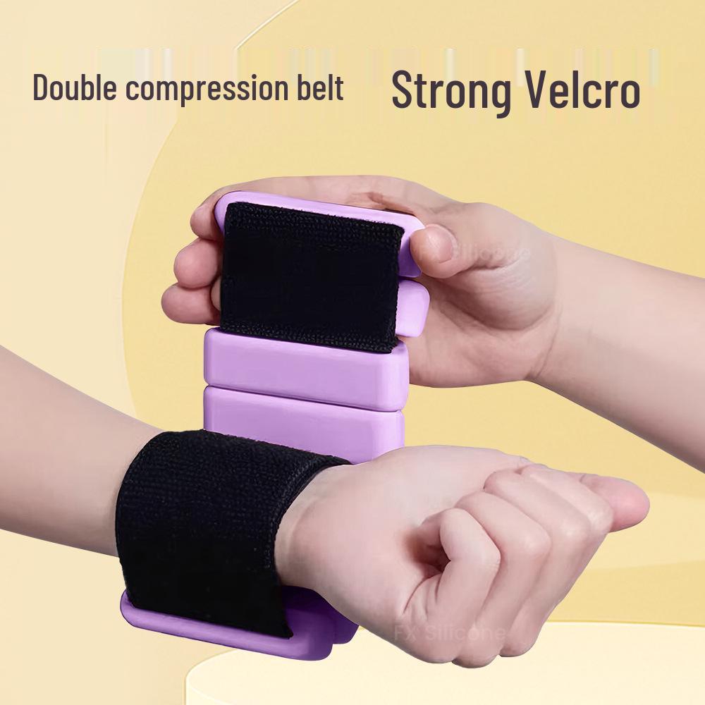 Silicone Weighted Wrist and Ankle Bands for Yoga and Fitness