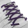 Purple Elastic No Tie Shoe Laces For Adults,Kids,Elderly,System With Elastic Shoe Laces(5 Pairs )