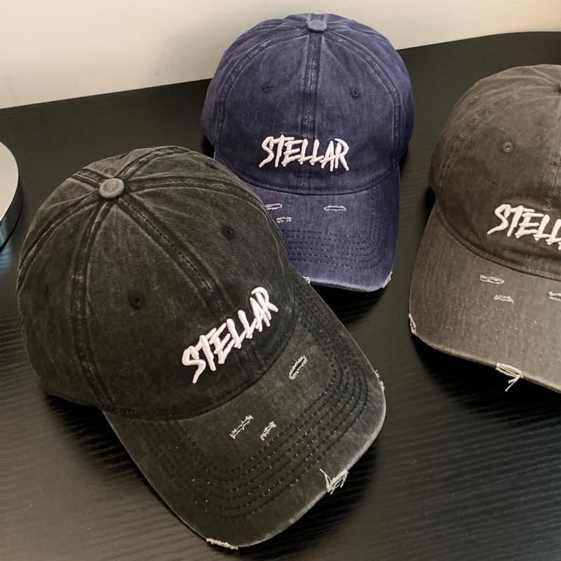 Stellar Baseball Cap For Women With Wide Brim In Cotton Material For Sun Protection