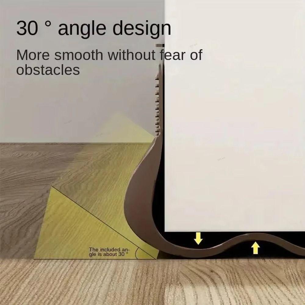 PVC Material Door Bottom Sealing Strip Flexible Design Window Draft Guard  Home Improvement