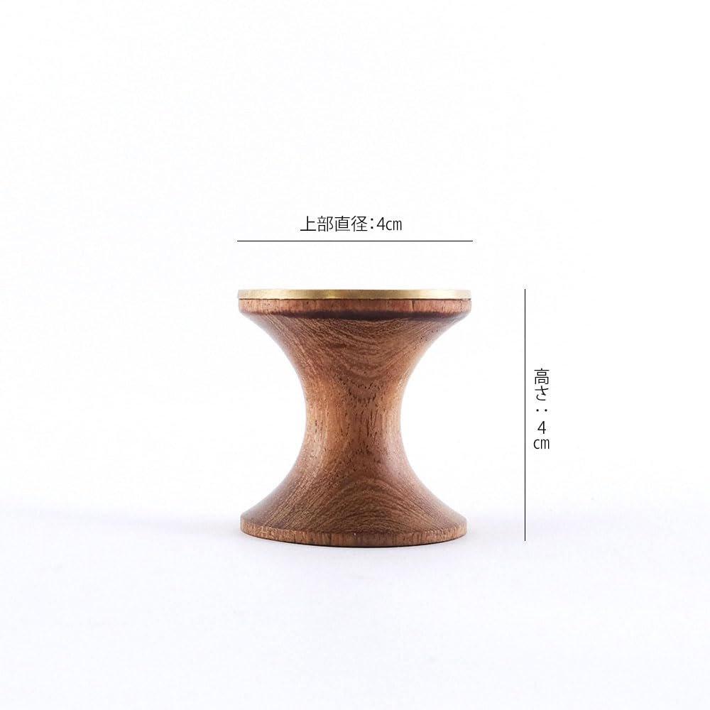 shesay Wood and Brass Magnetic Hook Large Acacia Wooden Magnet Hanger for Refrigerator Door Entryway Storage Handmade Natural Decorative Hook