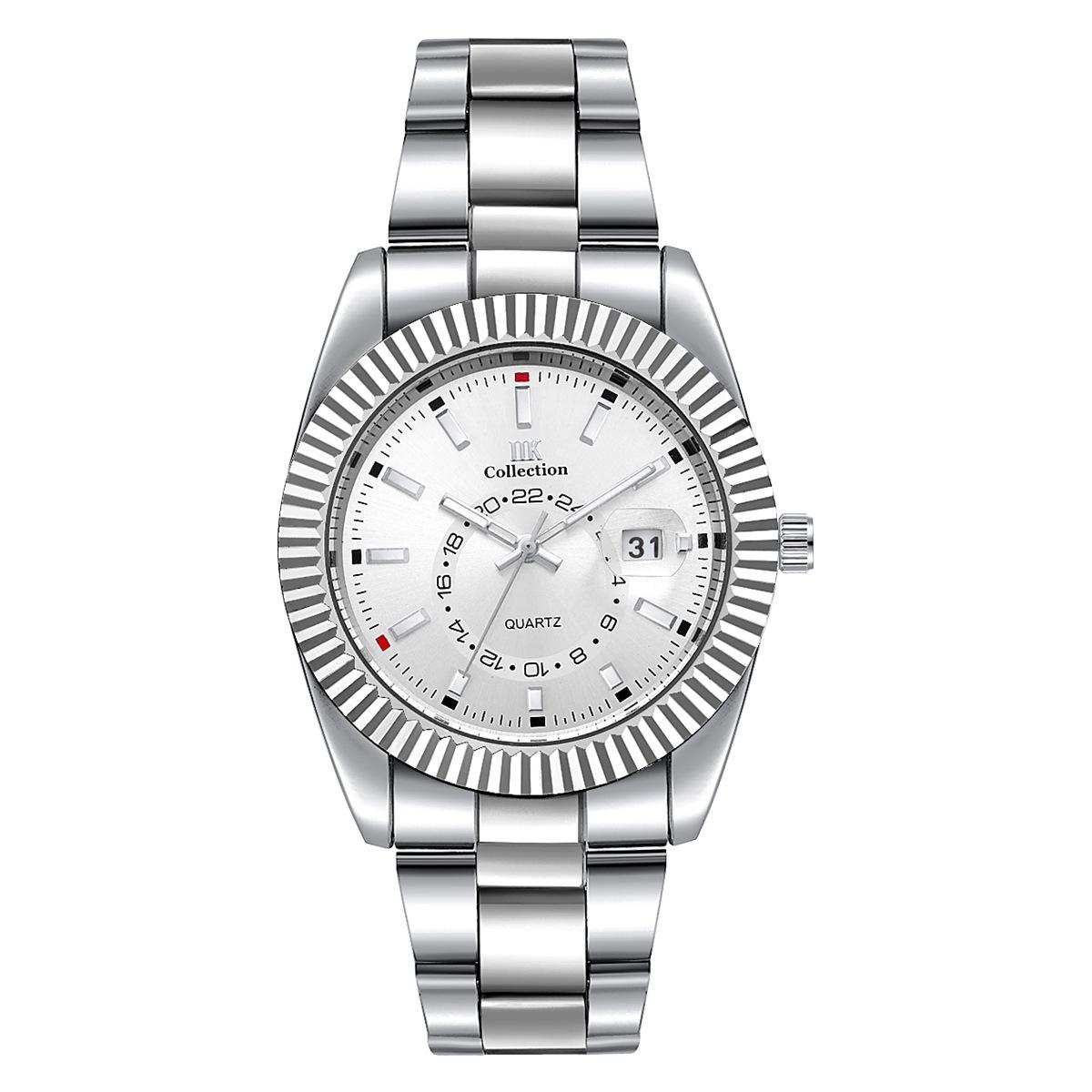 

IIK Кварцевые часы Мужские модные часы-календарь Светящиеся в темноте часы для мужчин