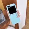 Colorful Matte Liquid Silicone Soft Case For For Samsung Galaxy Z Flip 6 5 ZFlip6 ZFlip5 Skin Friendly Folding Shockproof Cover Capa