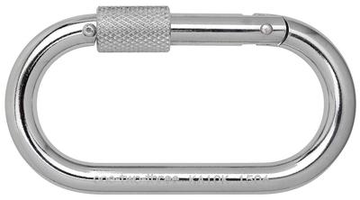 123 Two Carabiner Iron O Type with Ring KA10K (One Three)