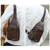 Men'S Crossbody Bags Men'S Chest Bag Designer Messenger Bag Leather Shoulder Bags Diagonal Package Large Capacity Bag For Travel
