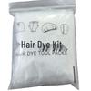 4-Piece Disposable Hair Dye Kit: Gloves, Ear Covers, Shawl, Shower Cap
