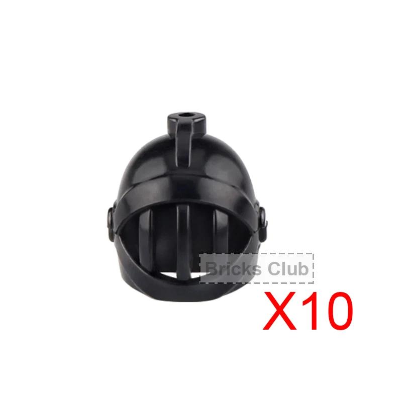 Middle Roman Knight Dwarf Helmet Feather Accessories Building Blocks Medieval Green Dragon Blue Lion Crusader Lord Shield MOC