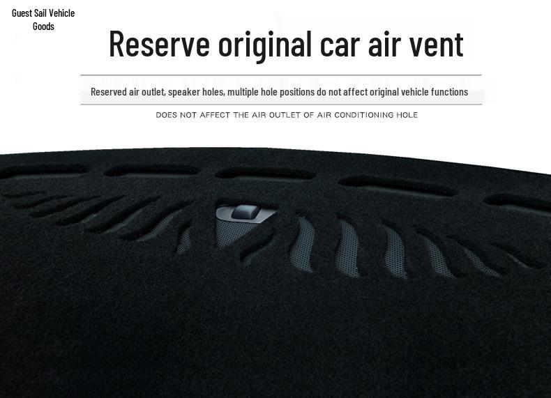 Sunshade Mat for 2020-2023 Changan EADO PLUS Center Console Dashboard Sun Protection Pad