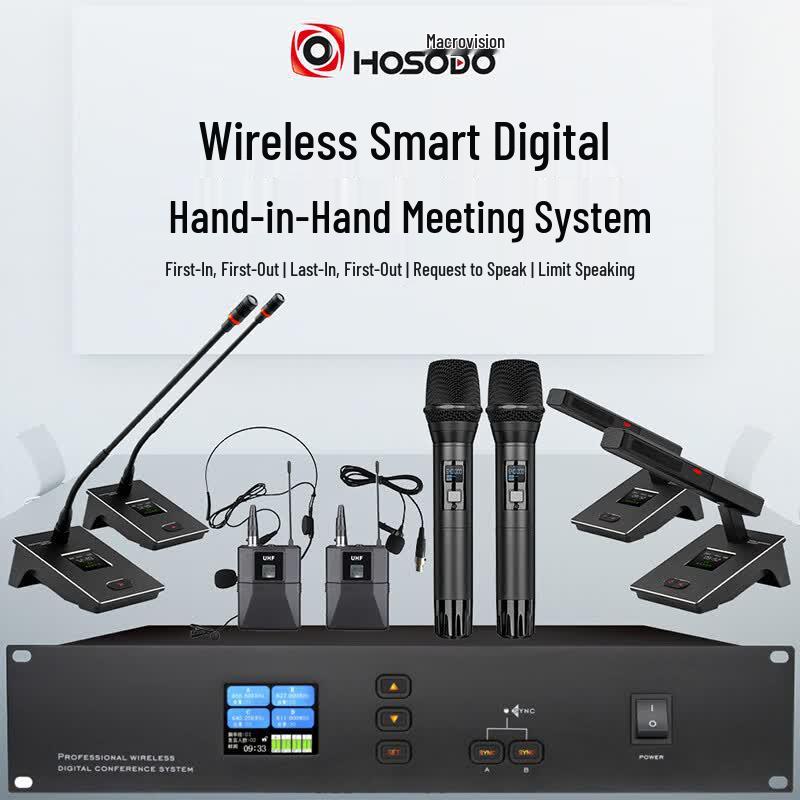 

HongShidao Wireless Rechargeable Video Conference Microphone (CN version)