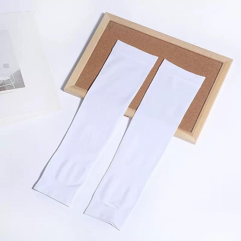 New Gradient Cool Arm Warmers For Women Girls Summer Soft Driving Sunscreen Long-Sleeved Outdoor Solid Color Riding Sleeves