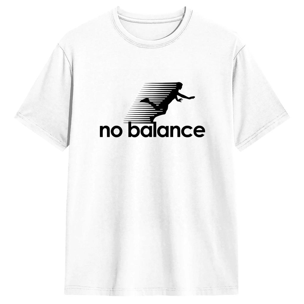 Harajuku Tshirt Beach No Balance Hipster Tshirts Cotton Tshirt For Unisexs Y2k Retro Plus Size 6xl Short Sleeve Tees
