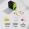Detachable 7-Day Pill Organizer Sealed Weekly Pill Case Durable Daily Pill Box  Household