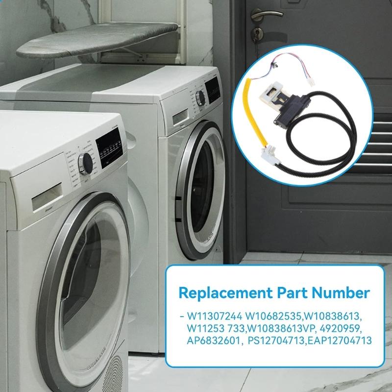 Washer Lid Lock SwitchsWashing Machine Part Appliance Replacement Accessory Compatible for AP6832601 W10838613 W11307244
