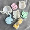 Animal Candle Resin Mold Owl-Giraffe Aromatherapy Candle Silicone Mould DIY Aromatherapy Candle Making Soap Decorations