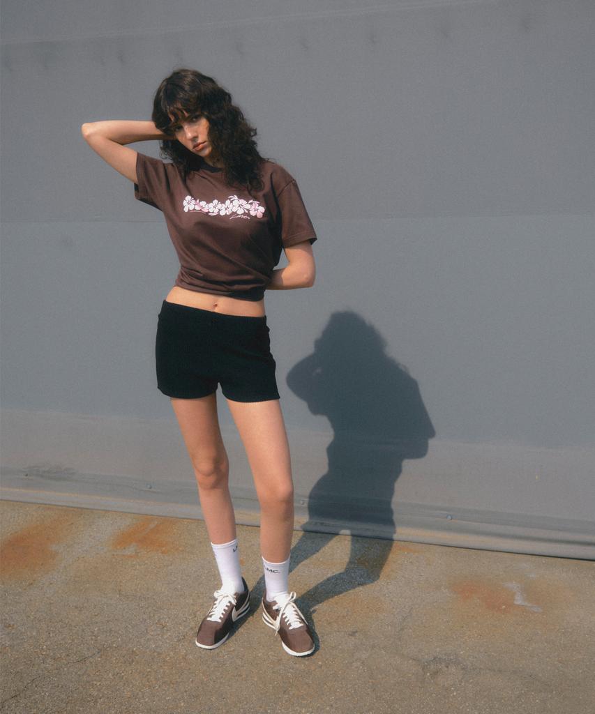 LMC Hibiscus Tee Black