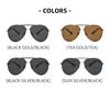Men's Vintage Aviator Sunglasses: Polarized, Myopia-Ready, Trendy Driving Shades (Model 8851)